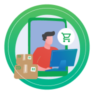 Vector for Online Ordering